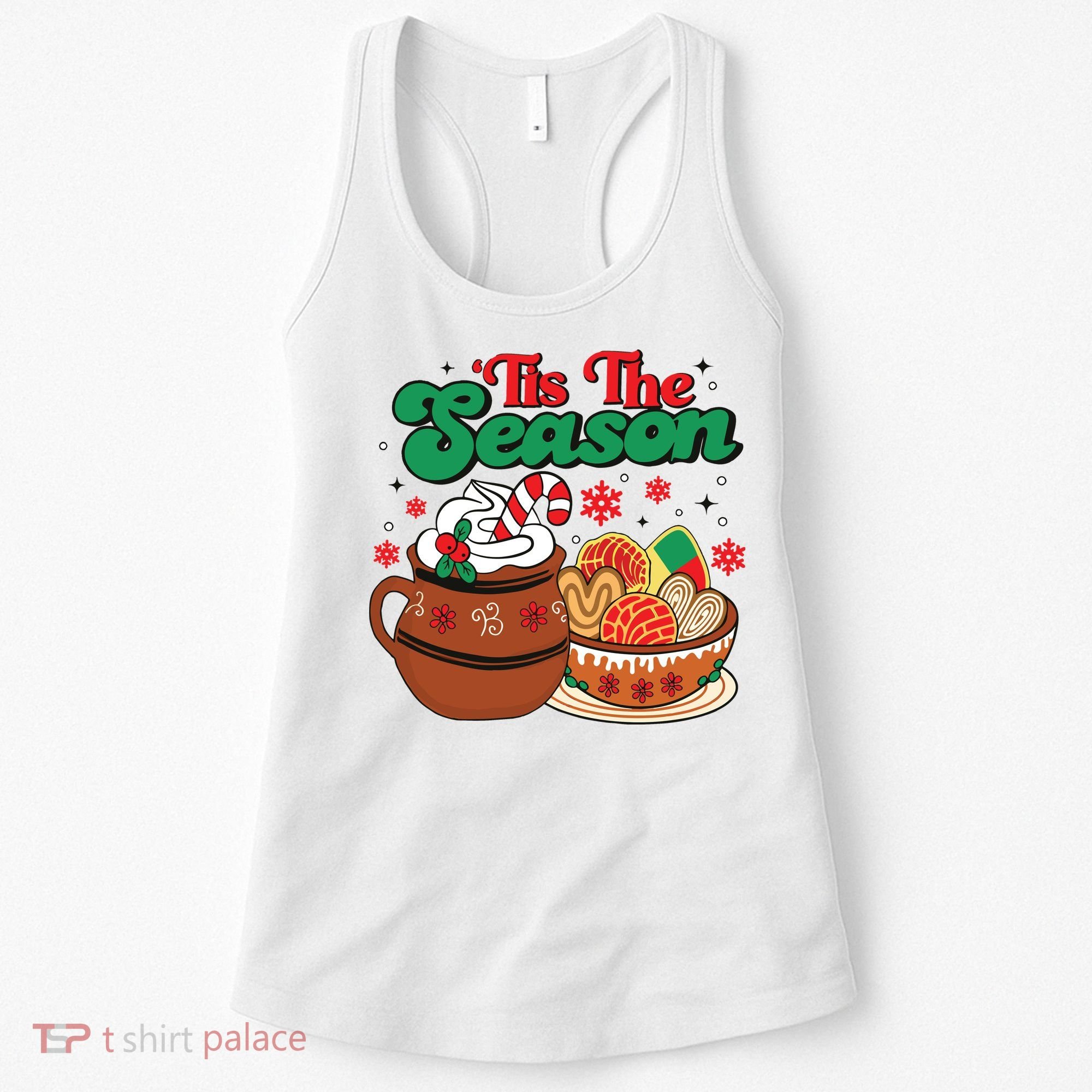 Mexican Christmas Feliz Navidad Latina Christmas Women's Tank Top
