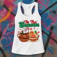Mexican Christmas Feliz Navidad Latina Christmas Women's Tank Top thumb 3