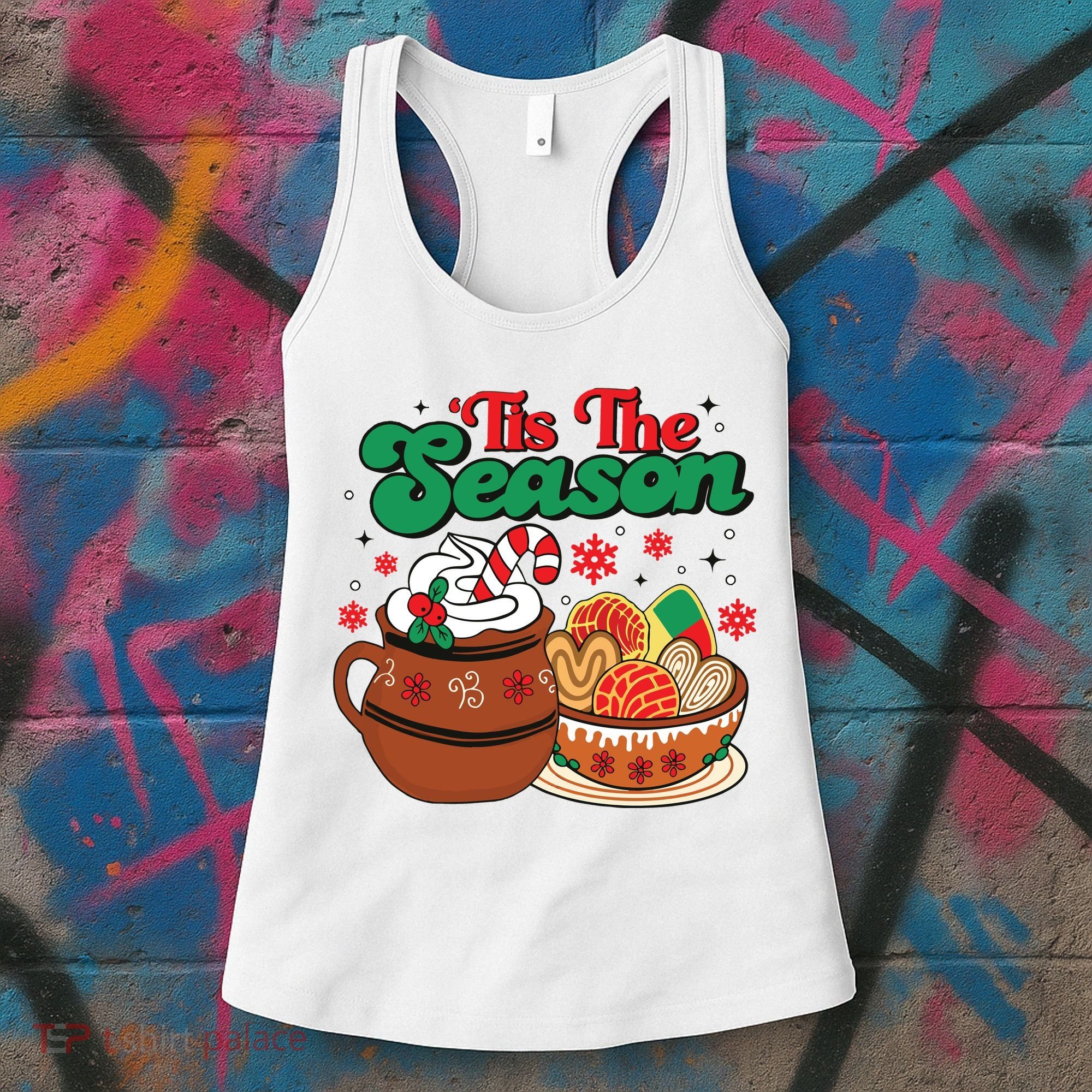 Mexican Christmas Feliz Navidad Latina Christmas Women's Tank Top