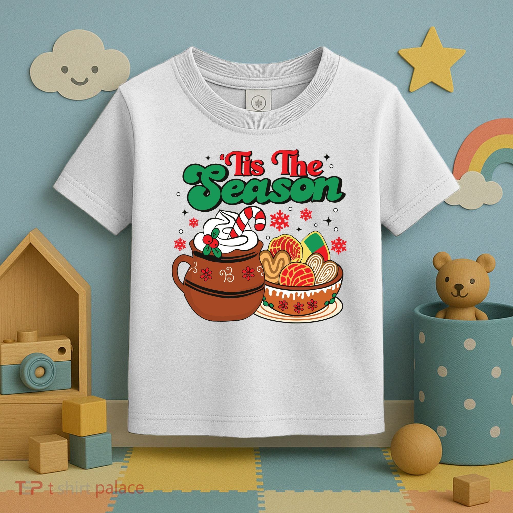 Mexican Christmas Feliz Navidad Latina Christmas Toddler T-Shirt