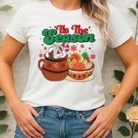Mexican Christmas Feliz Navidad Latina Christmas Women's T-Shirt thumb 2