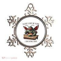 Mothman Cryptozoology Funny Cryptid Mothman Eating Soup Ornament thumb 0