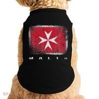 Maltese Cross Flag Malta Love Gift Souvenir Doggie Tank thumb 0