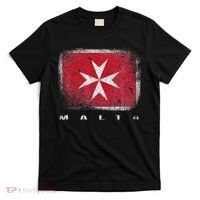 Maltese Cross Flag Malta Love Gift Souvenir T-Shirt thumb 0