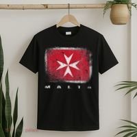 Maltese Cross Flag Malta Love Gift Souvenir T-Shirt thumb 2