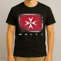 Maltese Cross Flag Malta Love Gift Souvenir T-Shirt thumb 3