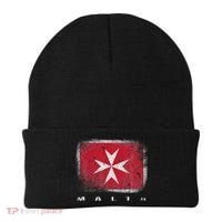 Maltese Cross Flag Malta Love Gift Souvenir Beanie thumb 0