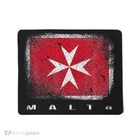 Maltese Cross Flag Malta Love Gift Souvenir Mousepad thumb 0