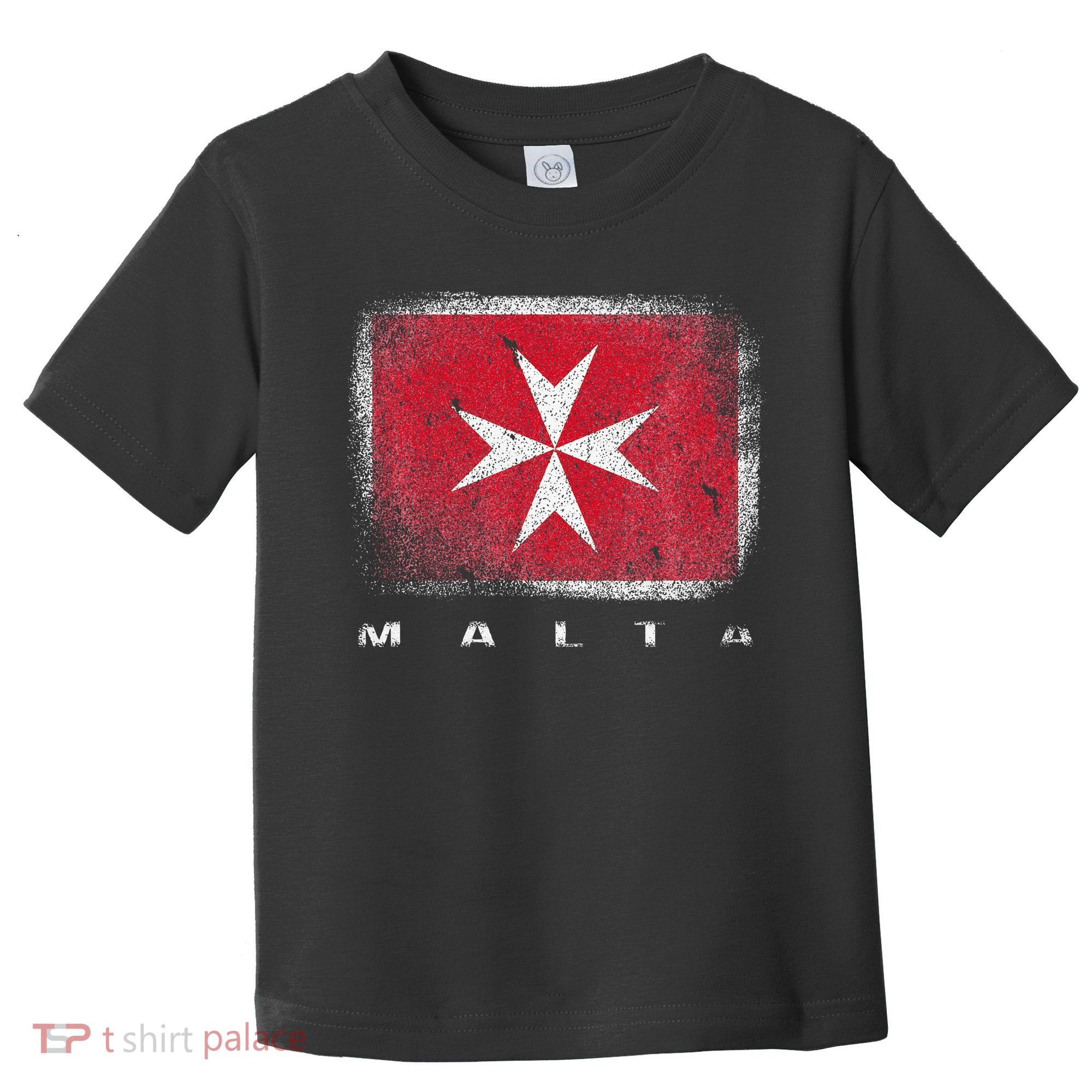 Maltese Cross Flag Malta Love Gift Souvenir Toddler T-Shirt