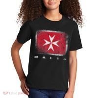 Maltese Cross Flag Malta Love Gift Souvenir Kids T-Shirt thumb 2