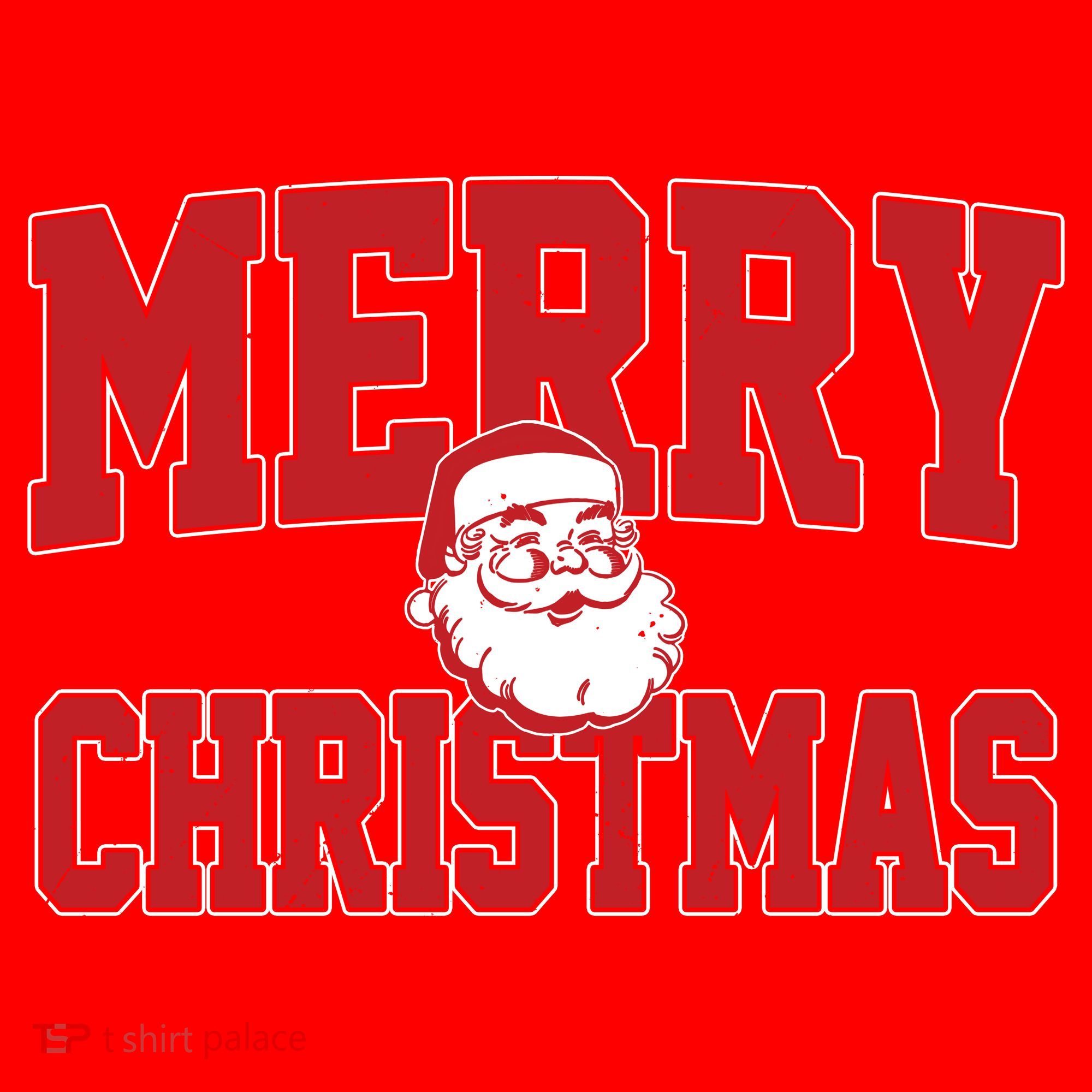 Merry Christmas Family Matching Outfit Santa Hat