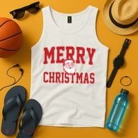 Merry Christmas Family Matching Outfit Tank Top thumb 4