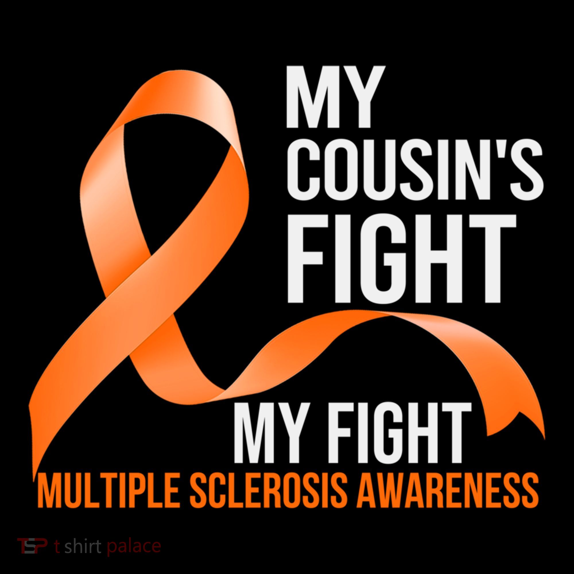 My Cousin's Fight My Fight Multiple Sclerosis Ms Warrior Gift Coffee Mug
