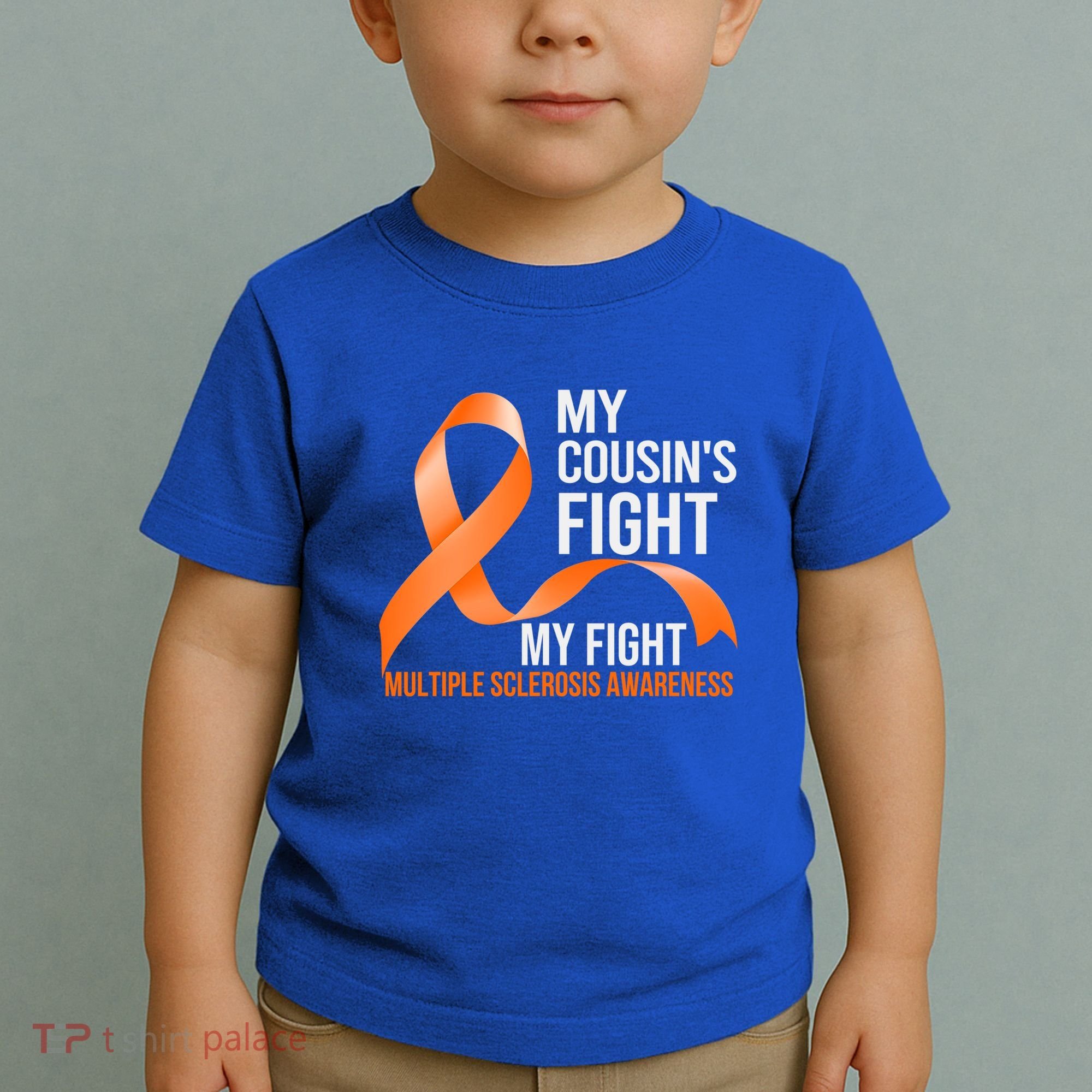 My Cousin's Fight My Fight Multiple Sclerosis Ms Warrior Gift Toddler T-Shirt