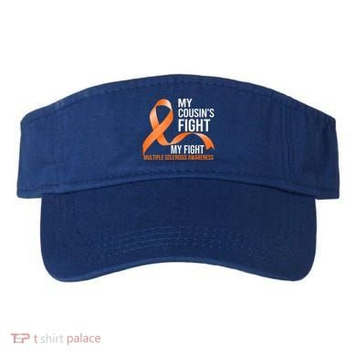 My Cousin's Fight My Fight Multiple Sclerosis Ms Warrior Gift Visor