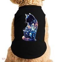Mystical Cat Fusion Beautiful Celestial Unique Doggie Tank thumb 0