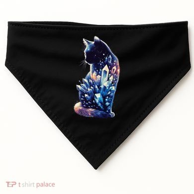 Mystical Cat Fusion Beautiful Celestial Unique USA-Made Doggie Bandana