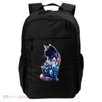 Mystical Cat Fusion Beautiful Celestial Unique Backpack thumb 0