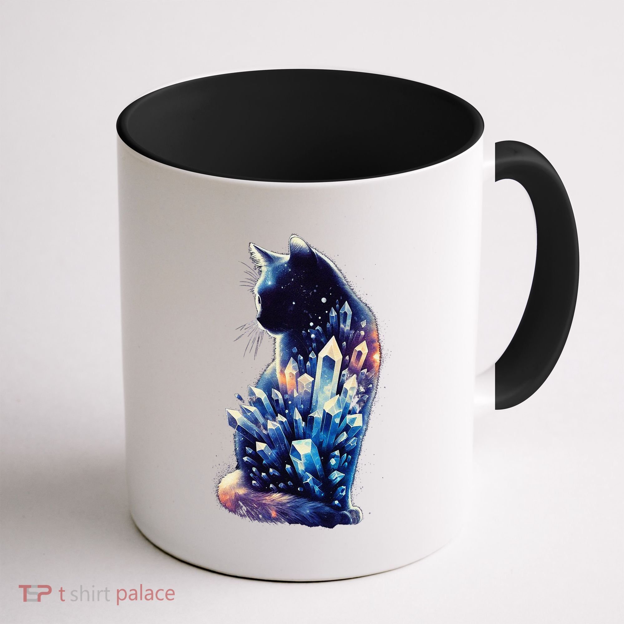 Mystical Cat Fusion Beautiful Celestial Unique Coffee Mug