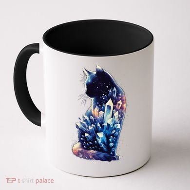 Mystical Cat Fusion Beautiful Celestial Unique Coffee Mug