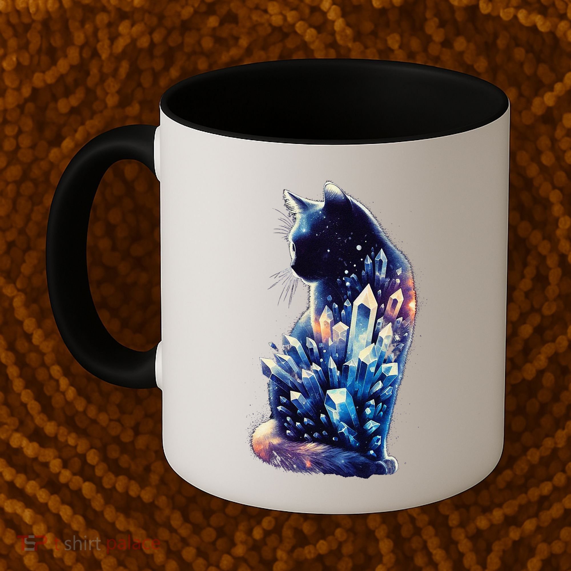 Mystical Cat Fusion Beautiful Celestial Unique Coffee Mug