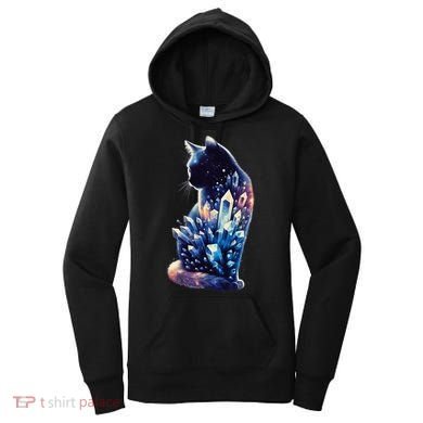 Mystical Cat Fusion Beautiful Celestial Unique Women's Hoodie