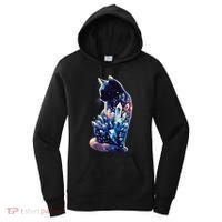 Mystical Cat Fusion Beautiful Celestial Unique Women's Hoodie thumb 0
