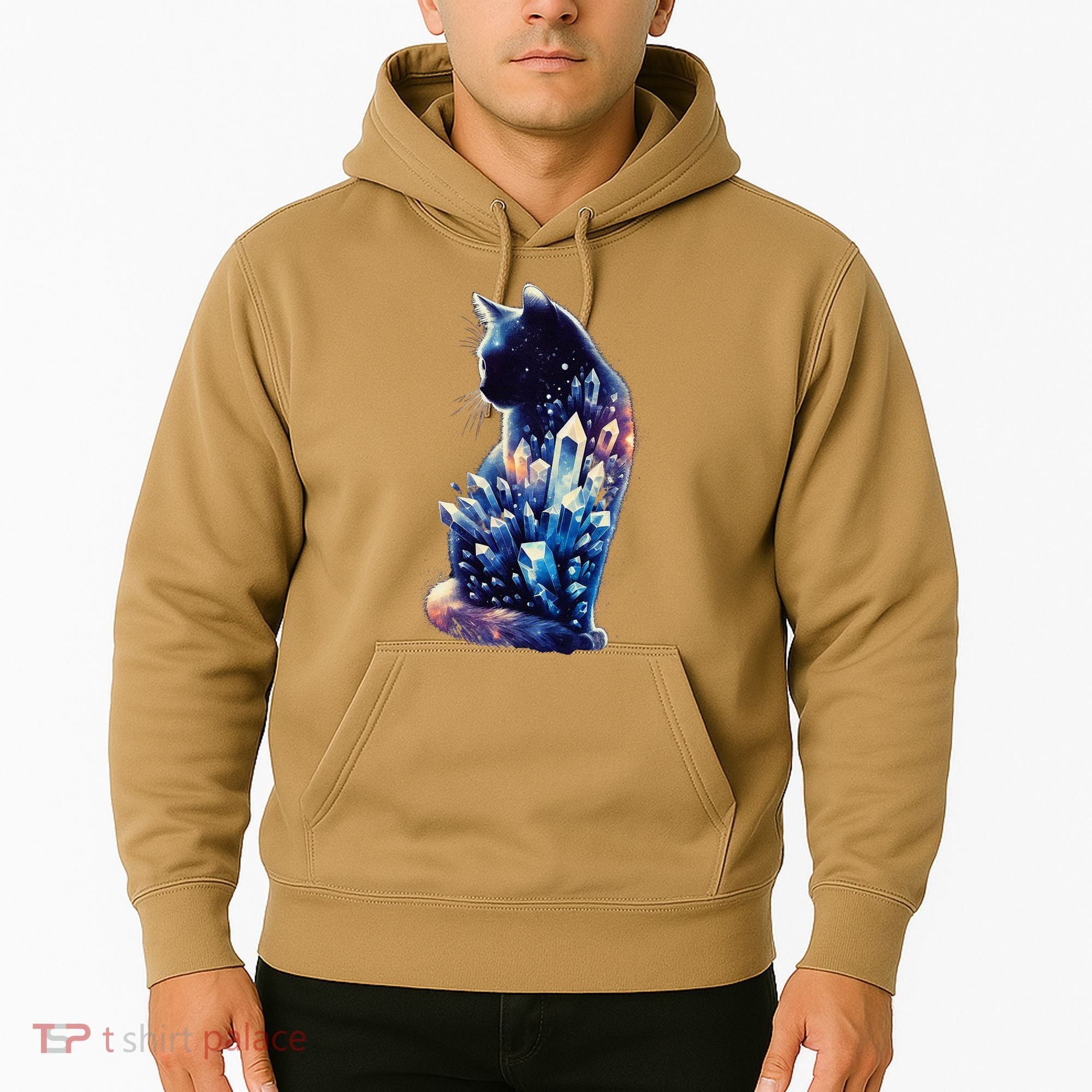 Mystical Cat Fusion Beautiful Celestial Unique Hoodie
