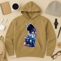 Mystical Cat Fusion Beautiful Celestial Unique Hoodie thumb 3