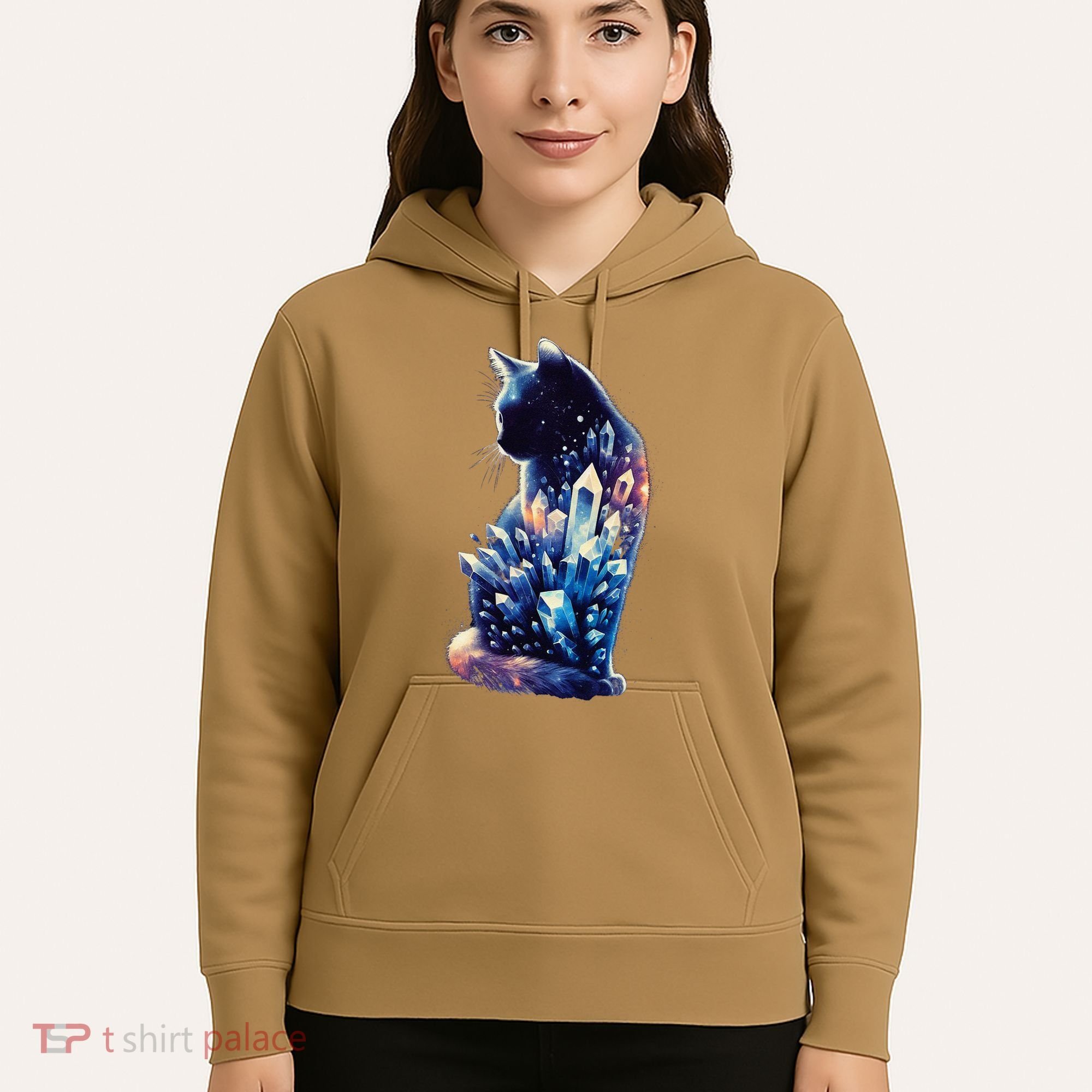 Mystical Cat Fusion Beautiful Celestial Unique Hoodie
