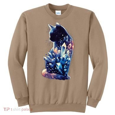 Mystical Cat Fusion Beautiful Celestial Unique Sweatshirt