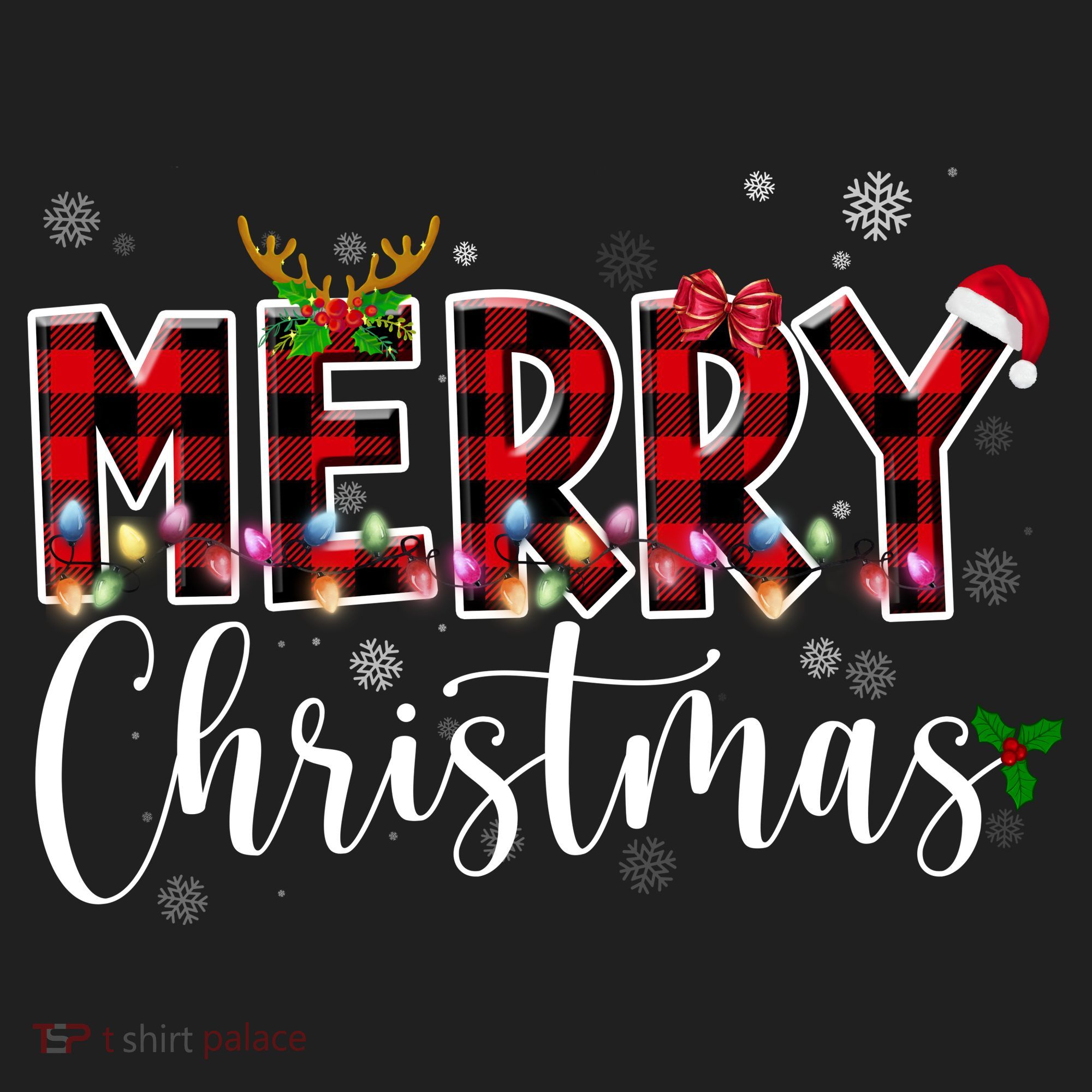 Merry Christmas Festive Cute Holiday Beanie