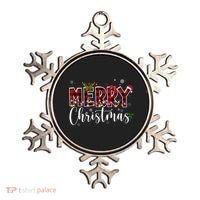 Merry Christmas Festive Cute Holiday Ornament thumb 0