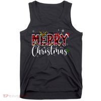 Merry Christmas Festive Cute Holiday Tank Top thumb 0