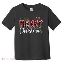Merry Christmas Festive Cute Holiday Toddler T-Shirt thumb 0