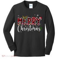 Merry Christmas Festive Cute Holiday Kids Long Sleeve Shirt thumb 0