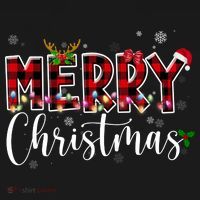 Merry Christmas Festive Cute Holiday Kids Long Sleeve Shirt thumb 2