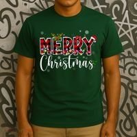 Merry Christmas Festive Cute Holiday T-Shirt thumb 3