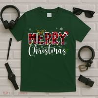 Merry Christmas Festive Cute Holiday T-Shirt thumb 5