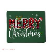 Merry Christmas Festive Cute Holiday Mousepad thumb 0