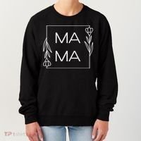 Mama Cute Flower Mother's Day Gift Women's Sweatshirt thumb 0
