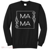 Mama Cute Flower Mother's Day Gift Sweatshirt thumb 0