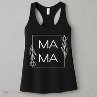 Mama Cute Flower Mother's Day Gift Women's Tank Top thumb 3