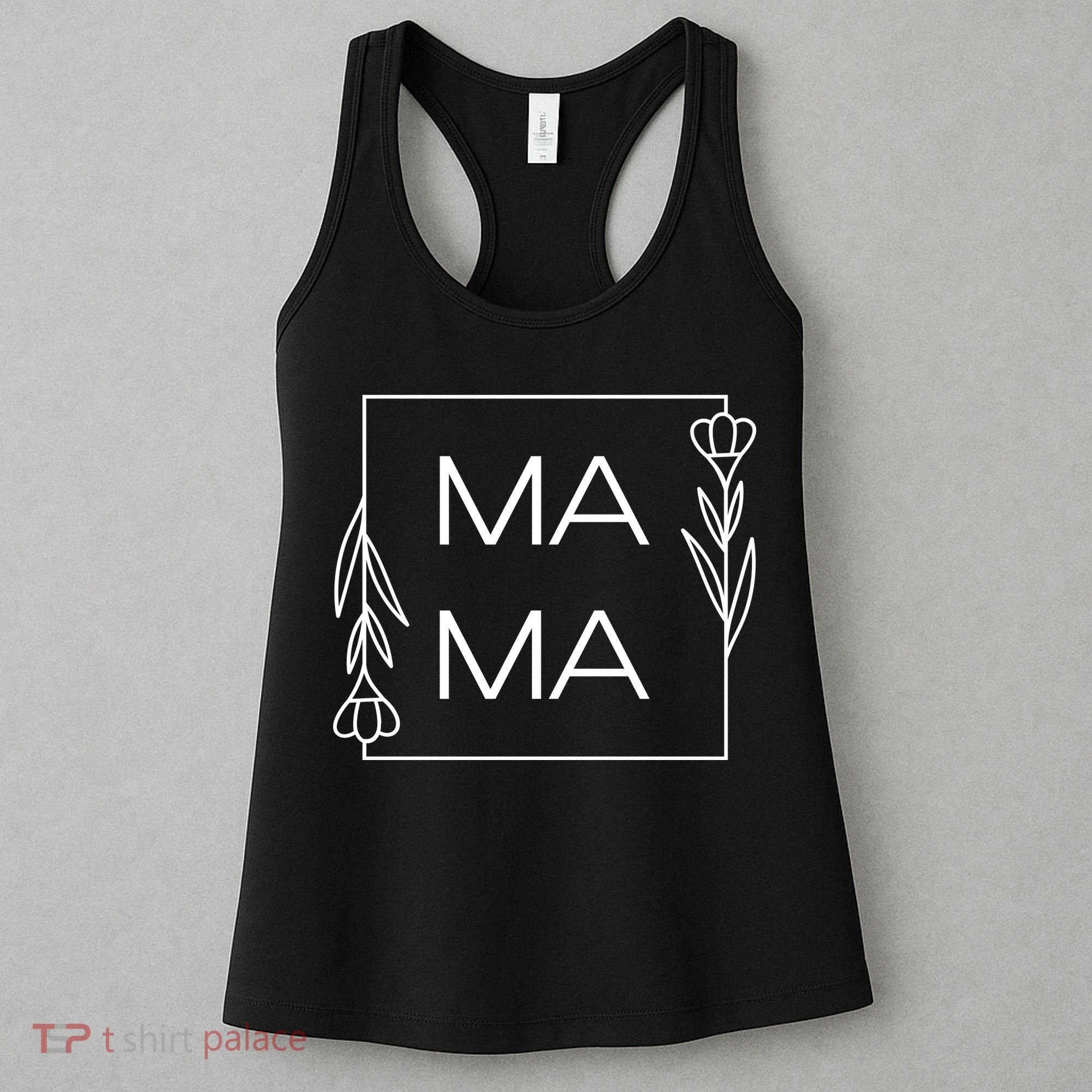 Mama Cute Flower Mother's Day Gift Women's Tank Top