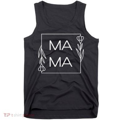 Mama Cute Flower Mother's Day Gift Tank Top