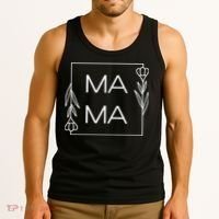 Mama Cute Flower Mother's Day Gift Tank Top thumb 3