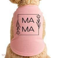 Mama Cute Flower Mother's Day Gift Doggie Tank thumb 0