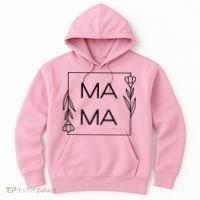 Mama Cute Flower Mother's Day Gift Hoodie thumb 0
