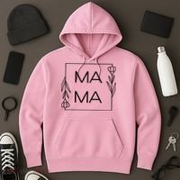 Mama Cute Flower Mother's Day Gift Hoodie thumb 3