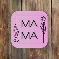 Mama Cute Flower Mother's Day Gift Coaster thumb 0